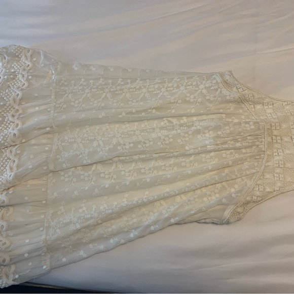 Zara sweet white midi dress - Picture 4 of 4